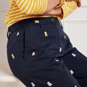 Talbots Summer Dogs Critter Relaxed Pants